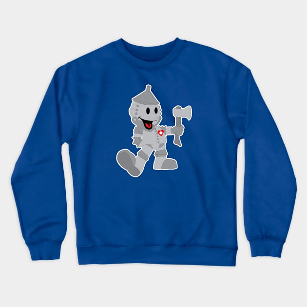 Vintage Tin Man Crewneck Sweatshirt by Leidemer Illustration 